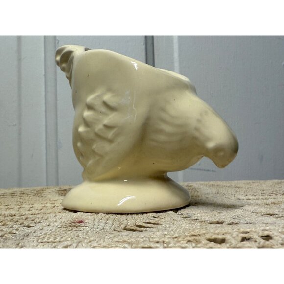 Vintage 50"s Yellow Chicken Small Planter Vase Farmhouse. - Picture 12 of 12